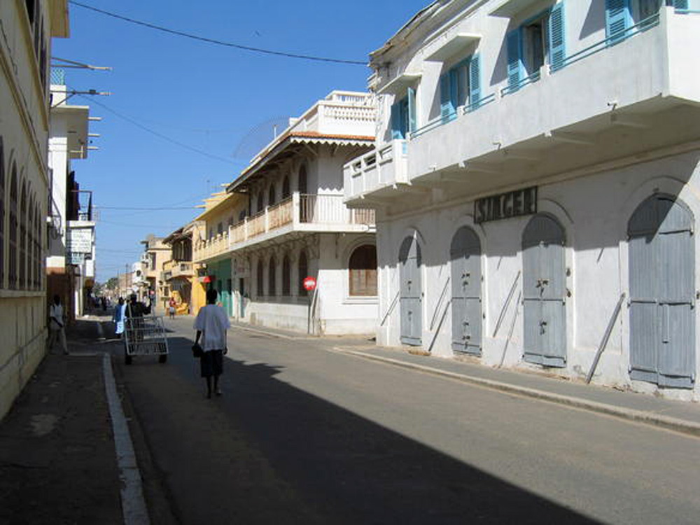 Saint-Louis im Senegal