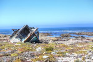 Schiffswrack im Namaqualand