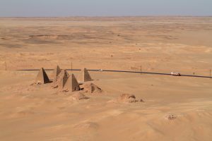 Pyramiden vom Jebel Barkal im Sudan