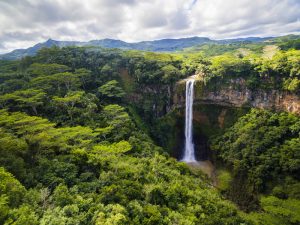 Chamarel-Wasserfall auf Mauritius